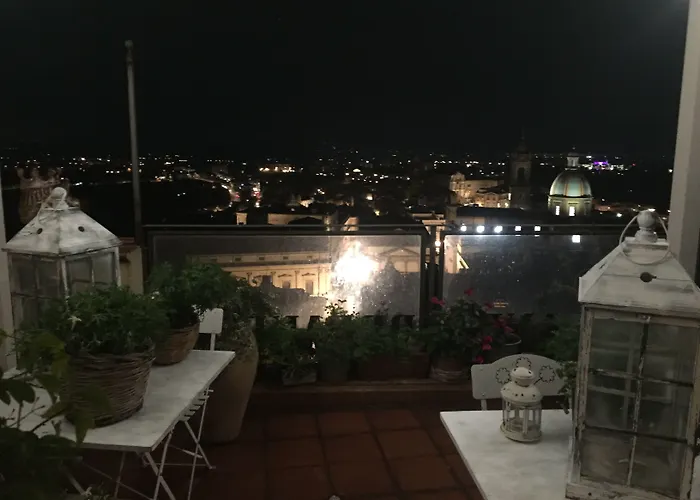 Casa Tipica Siciliana Patronale Tremetrisoprailcielo Con Vista, Colazione Interna In Terrazzo Panoramico