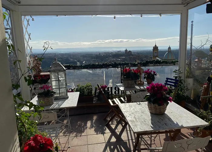 Casa Tipica Siciliana Patronale Tremetrisoprailcielo Con Vista, Colazione Interna In Terrazzo Panoramico Bed & Breakfast 4*